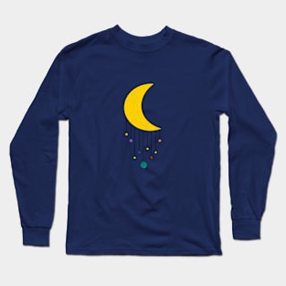 Moon mobile Long Sleeve T-Shirt